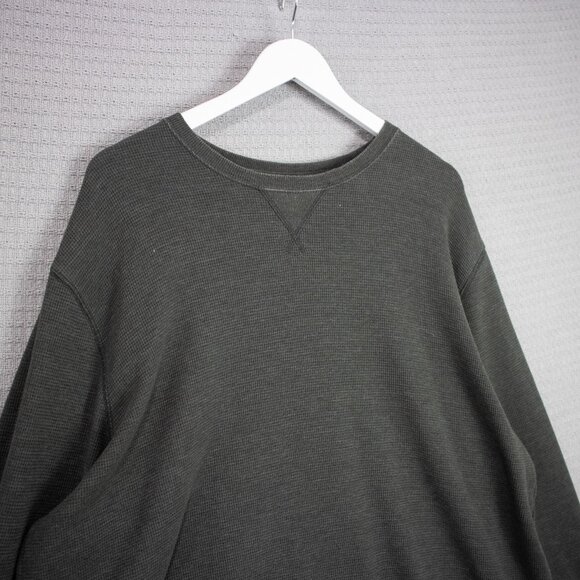 Eddie Bauer Gray Waffle Thermal Longsleeve - Picture 3 of 7